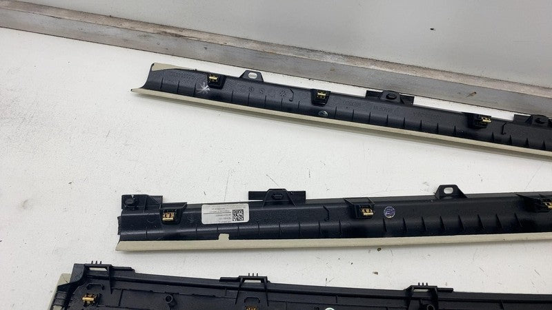 ⭕ 2016-2020 Tesla Model X Left & Right Falcon Door Trim & Mid Gaphider