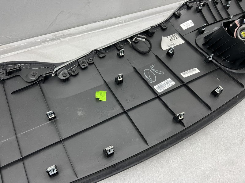 ⭕2012-2015 Model S Dashboard Instrument Panel Dash Trim Cover Black 10