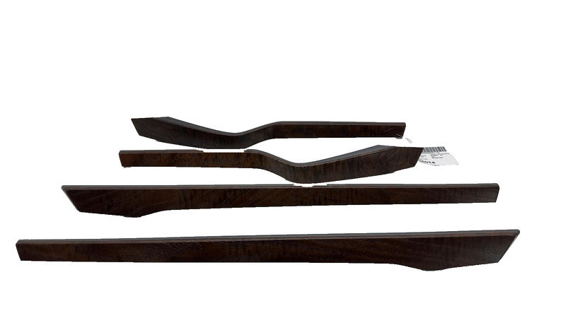 ⭕ 16-20 Tesla Model X SET of Front & Rear Left & Right Door Molding Tr