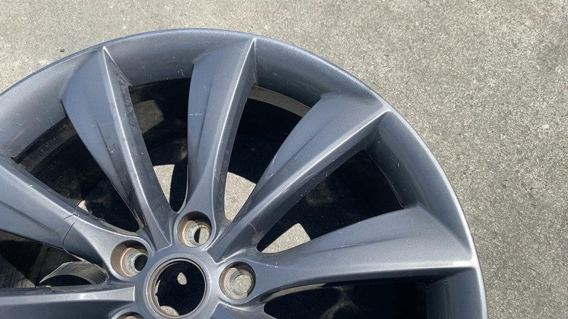 ⭕ 12-20 Tesla Model S Front Alloy Wheel Rim 21x8.5J + 40MM 10 Spoke 60