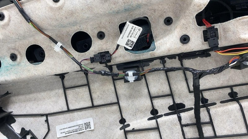 1634384-02-F ⭕2021-2024 Tesla Model X Rear Side Door Panel Trim Card Cover Right 1634384-02-F