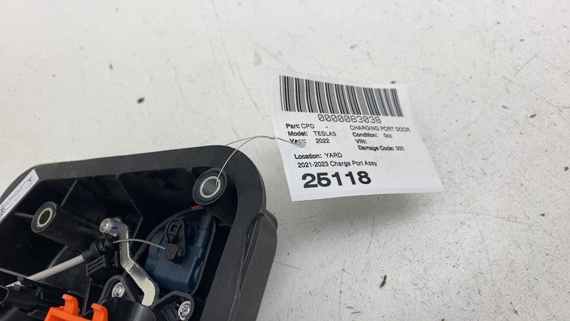⭕ 17-23 Tesla Model 3 HV Charge Charging Port Inlet Socket Module 1490