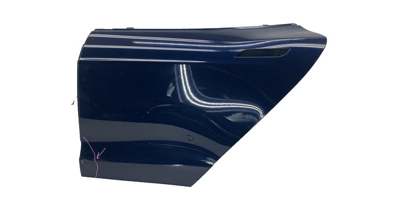 ⭕ 2012-2015 Tesla Model S MS Rear Driver Side Door Shell Panel Left LH Blue PMMB