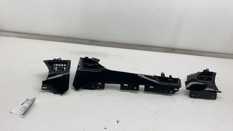 104277312C ⭕16-20 Model S SET of Dash A/C Air Vent Outlet Dashboard Trim Panel 1042773-12-C