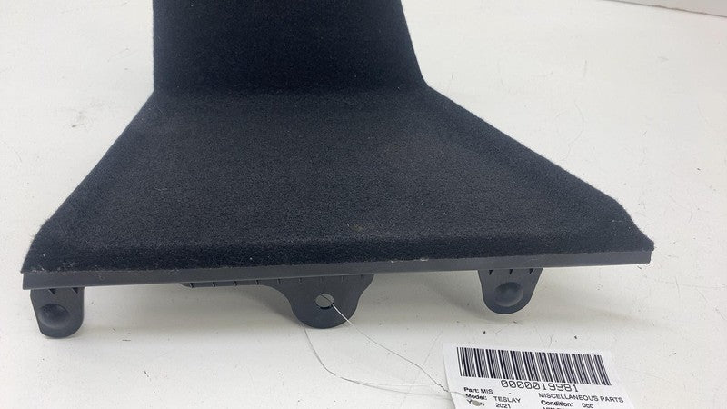 ⭕ 2020-2023 Tesla Model Y Rear Side Trunk Pocket End Bracket Left 1492