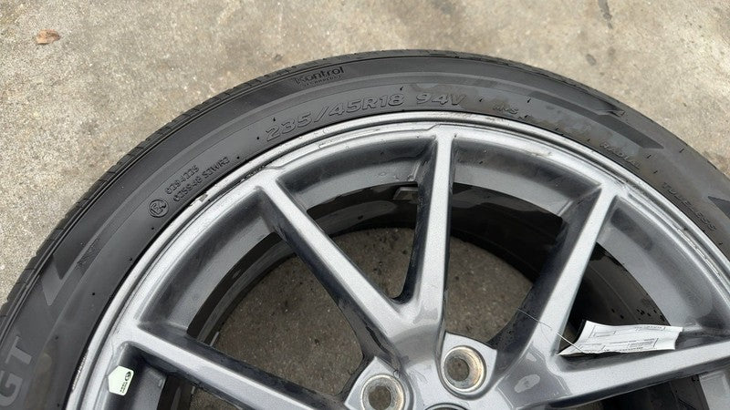 ⭕ 21-23 Model 3 Wheel Rim 18" inch 18x8.5J+40MM w/ Tire 235/45R18 1044