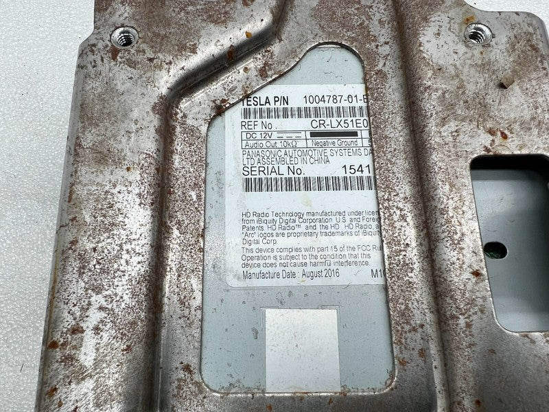 ⭕ 2012-2015 Tesla Model S MS Panasonic Satellite Radio Tuner Module 10
