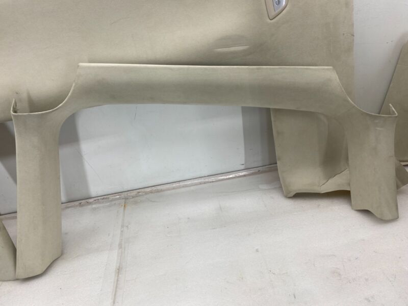 105392107J 2016-2020 Tesla Model X SET of Ceiling Headliner Door Trim + B + C-Pillar Panel