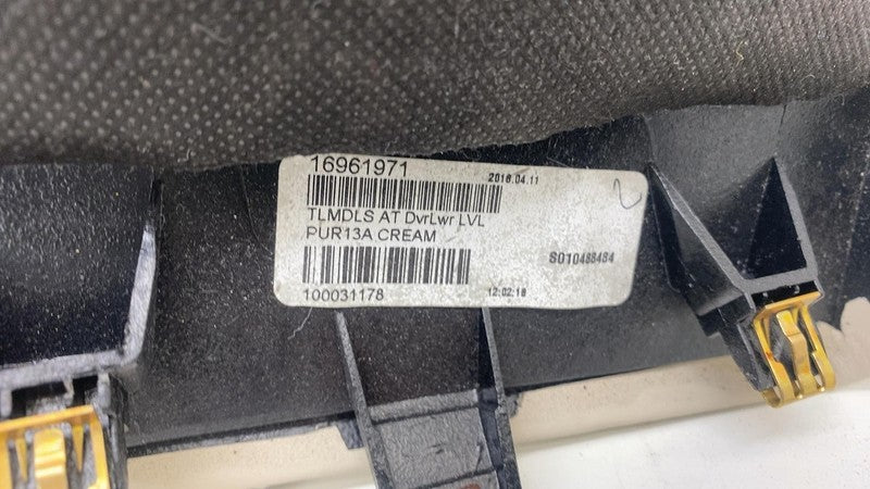 ⭕ 16-20 Model S X Driver Knee Lower Dashboard Steering Cover Left 1002