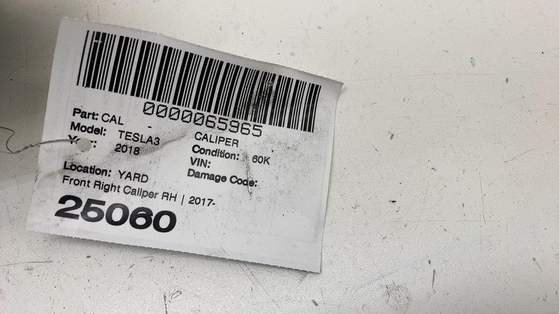 ⭕ 2017-2023 Tesla Model 3 M3 Front Right Caliper w/ Brake Hose Line 10