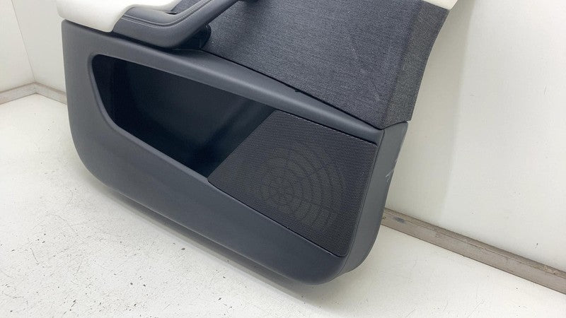 1609947-00-E ⭕ 21-24 Model X Front Left Door Panel Trim Card Cover w/ Molding LH 1609947-00-E