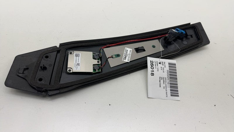 110043700C ⭕ 2017-2023 Tesla Model 3 Left B-Pillar Applique Glass Trim Molding 1100437-00-C