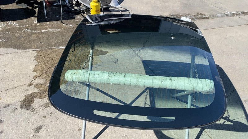 ⭕ 17-20 Model 3 M3 Rear Trunk Panoramic Backlite Glass Back Section 14