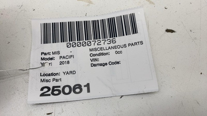 68272439AA ⭕ 2017-2024 Chrysler Pacifica Hook Support w/ Retainer Coat Hook OEM 68272439AA