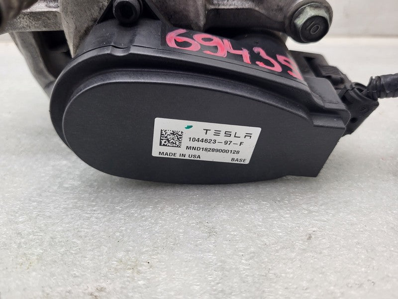 104462397F ⭕ 2017-2025 Tesla Model 3 Rear Left Caliper w/ Brake Line Hose BASE 1044623-97-F