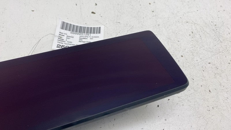 65505A07E68-02 ⭕2021-2023 BMW 530e Dashboard Center Navigation Information Touch Screen Display