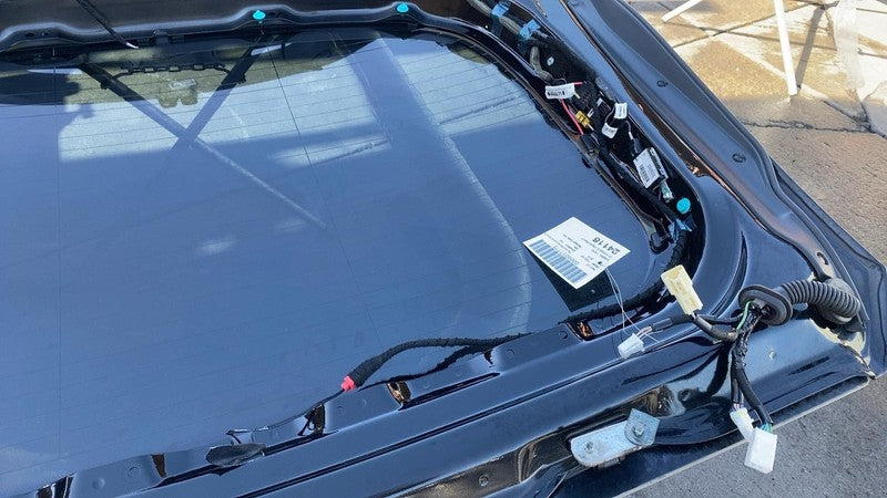 ⭕ 12-15 Tesla Model S Rear Tailgate Hatch Liftgate Panel Assembly Blac