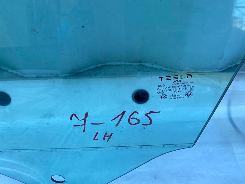 ⭕OEM 24-26 Tesla Model Y Juniper Left Driver Front Door Window Glass D