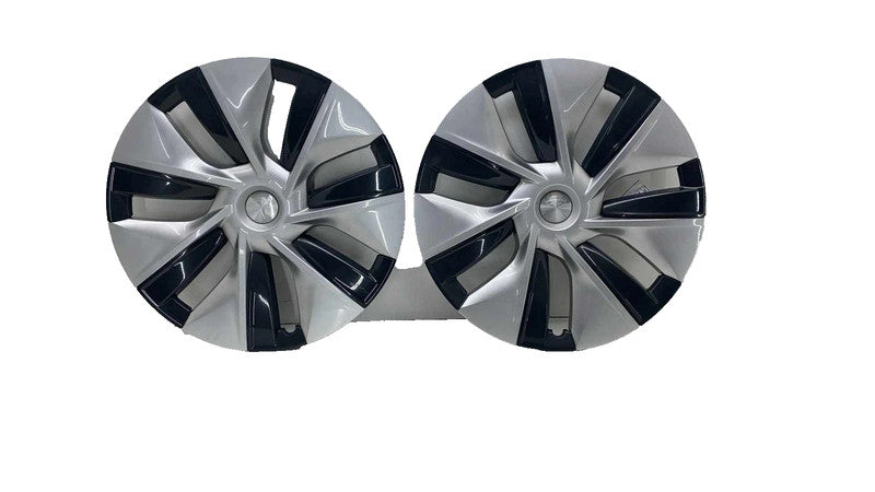 ⭕ 2020-2024 Tesla Model Y Wheel Rim Cover 19" Gemini Center Cap x2 1044235-00-B