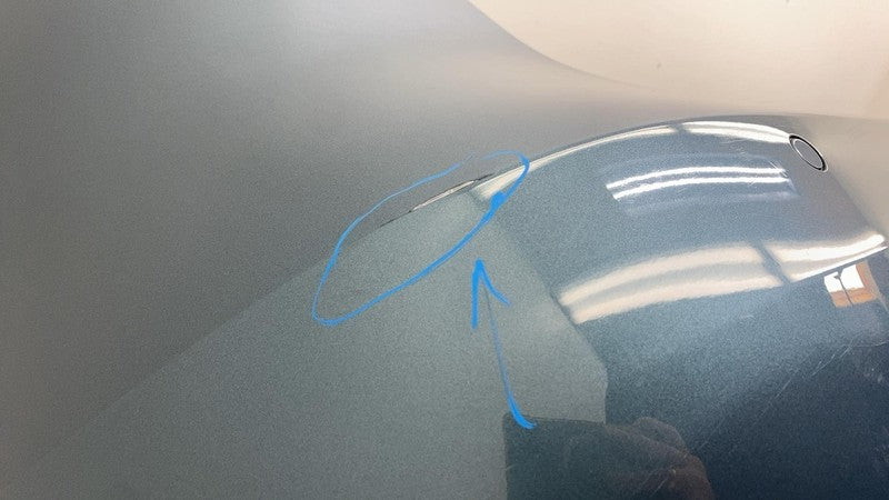 ⭕ 14-15 Mercedes-Benz B Electric Drive Rear Bumper Cover w/ Sensor Blue - 894