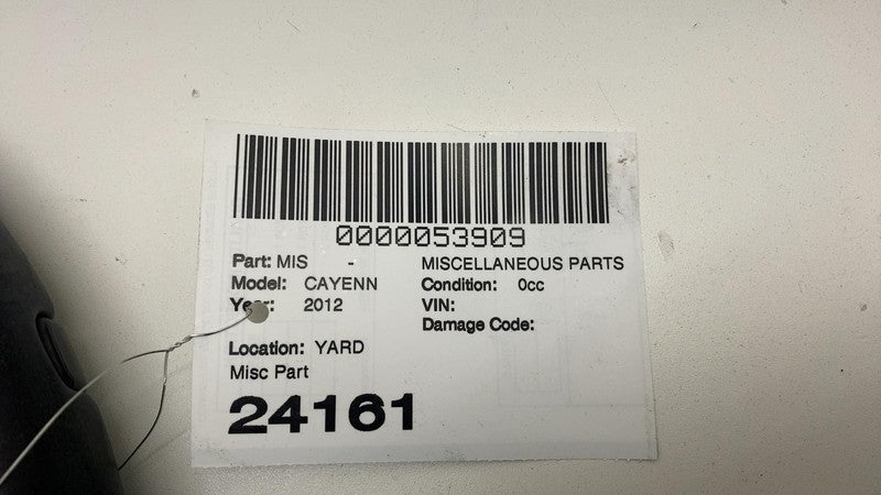 2011-2014 Porsche Cayenne Front Driver Steering Wheel w/ Control Switches Black