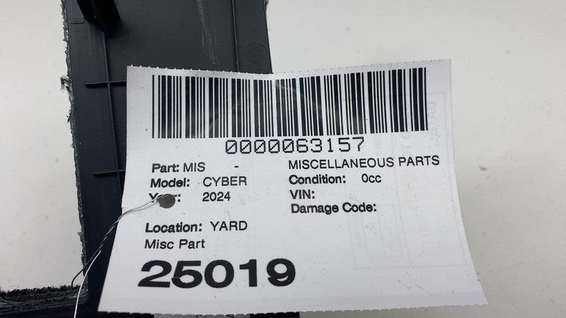 187785377D ⭕ 24-25 Tesla Cybertruck Front Driver Side Pedal Trim Carpet Left 1877853-77-D