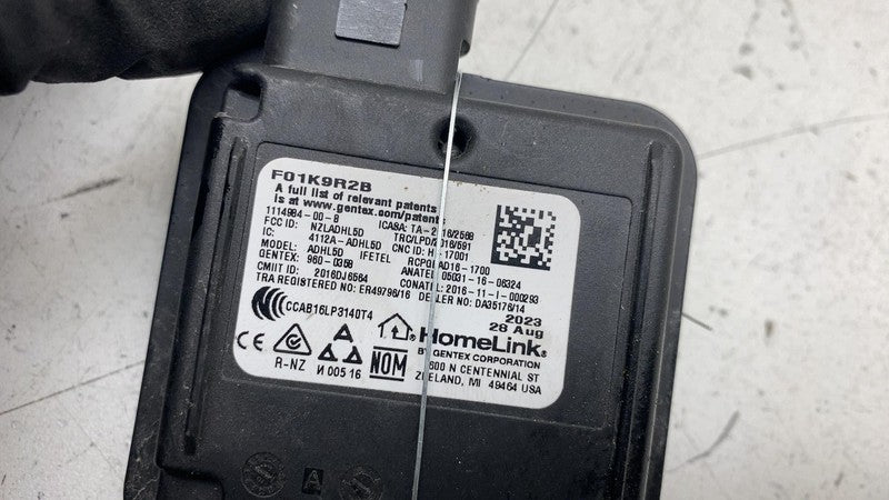 111498400B ⭕ 2016-2023 Tesla Model X MX Home Link V5 Electronic Control Module 1114984-00-B