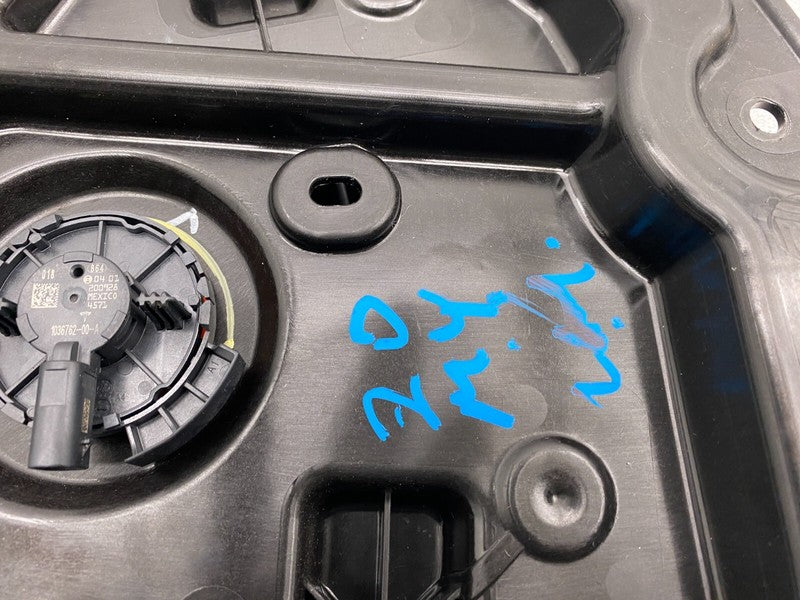 ⭕20-24 Tesla Model Y Rear Driver Left Door Window Regulator & Motor 14