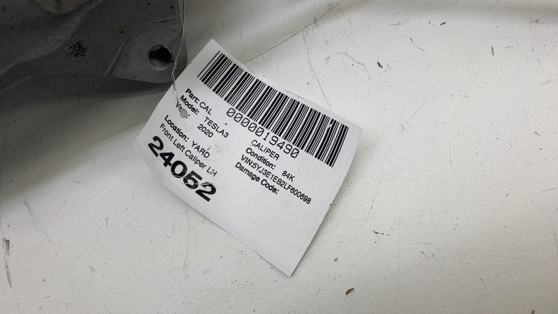 104462100E ⭕ 2017-2023 Tesla Model 3 Front Left Caliper w/ Brake Hose Line OEM 1044621-00-E