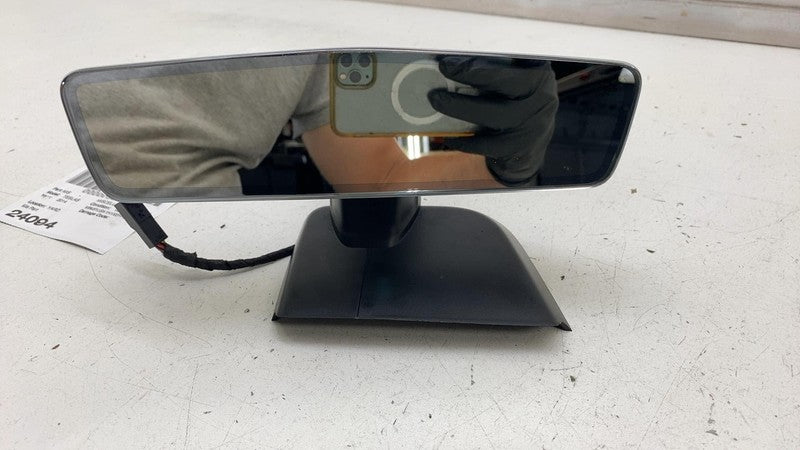 ⭕ 12-15 Model S Front Windshield Interior Rear View Mirror w/ Cover 60