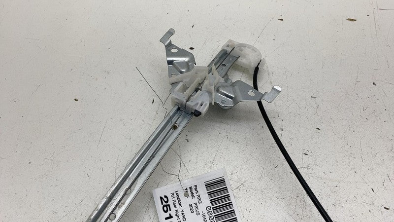 ⭕ 2023-2024 Toyota Prius Rear Passenger Right Door Window Regulator & 