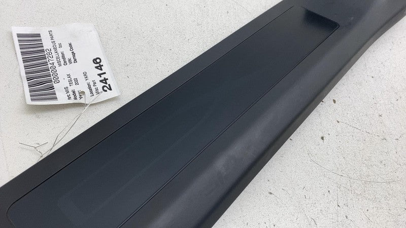 ⭕ 21-23 Model X Rear Left Door Lower Sill Scuff Plate Carrier Trim 162