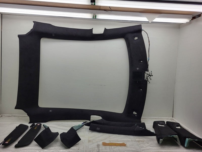 ⭕ 16-20 Tesla Model S SET of Ceiling Headliner Sunvisor Upper A + B + 