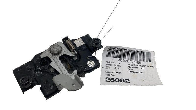 NE510039 ⭕ 2006-2015 Mazda MX-5 Miata Front Hood Bonnet Lock Latch Release Mechanism Assy