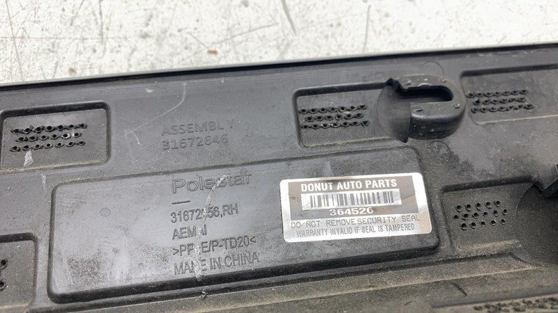 ⭕ 21-24 Polestar 2 Front Passenger Door Lower Trim Panel Molding Right