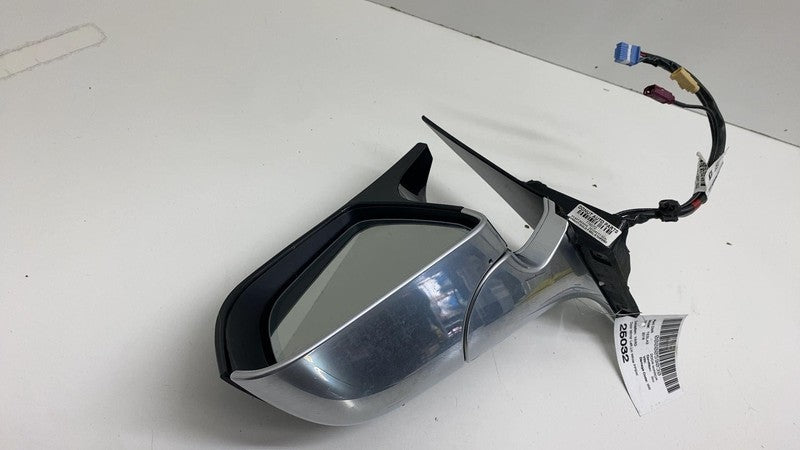 ⭕ 17-20 Model 3 Left Exterior Rear View Door Mirror LH White - PPSW 11