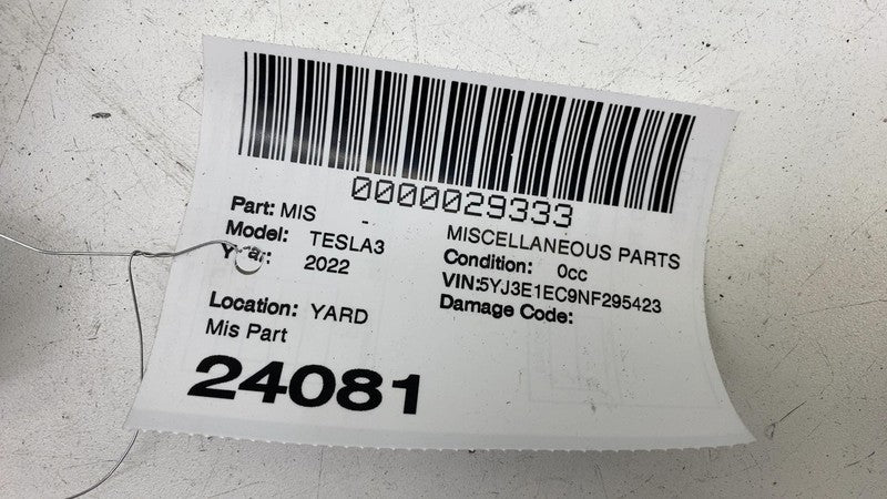 ⭕ 21-23 Tesla Model 3 Y Front Vehicle Electronic Controller Module 158