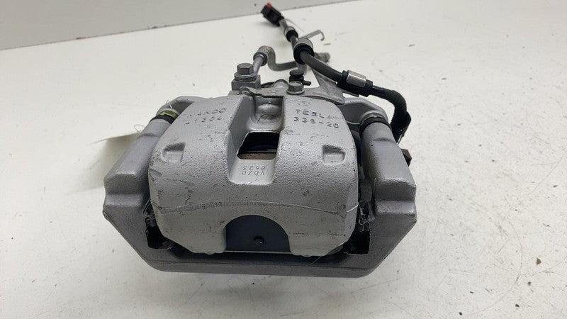 ⭕ 2017-2025 Tesla Model 3 Rear Right Caliper + Brake Hose Line BASE 10