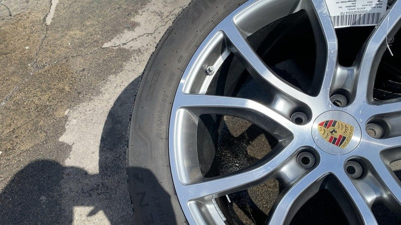 4N0 909 144 H ⭕2019-2024 Porsche Cayenne SET of 4 Front & Rear Wheel Rim 10 Bent Spoke w/ Tire