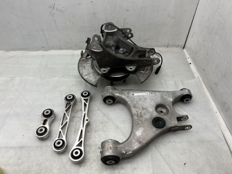 2016-2020 Tesla Model S Rear Left Knuckle w/ Wheel Hub & Control Arm Link LH RWD