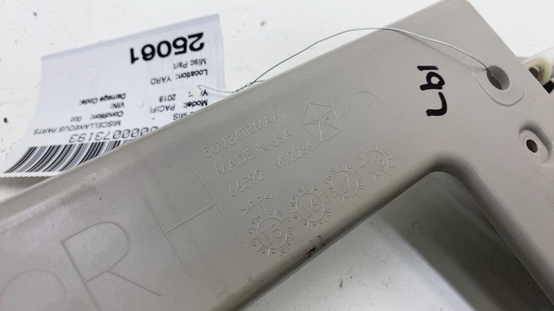 5SX22TRMAA ⭕ 2017-2022 Chrysler Pacifica Front Right Seat Back Panel Trim Cover 5SX22TRMAA