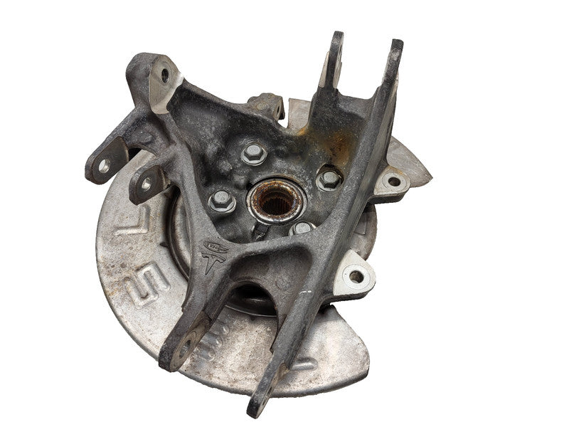⭕ 16-20 Model S MS Rear Right Spindle Knuckle w/ Wheel Hub & Shield 1058540-00-B