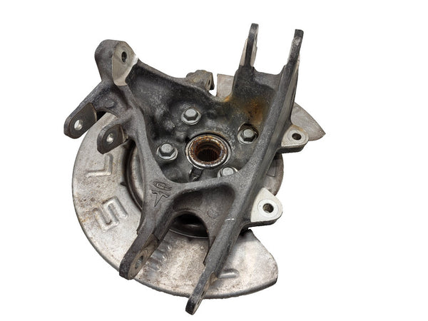 ⭕ 16-20 Model S MS Rear Right Spindle Knuckle w/ Wheel Hub & Shield 1058540-00-B