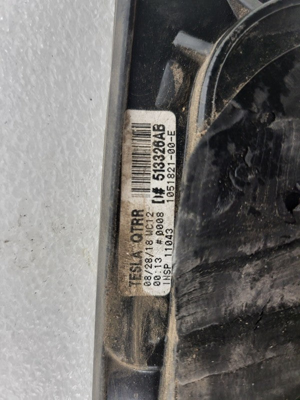 E6 43R-008010 ⭕ 12-20 Tesla Model S Rear Passenger Side Quarter Fixed Glass Right 1051821-00-E