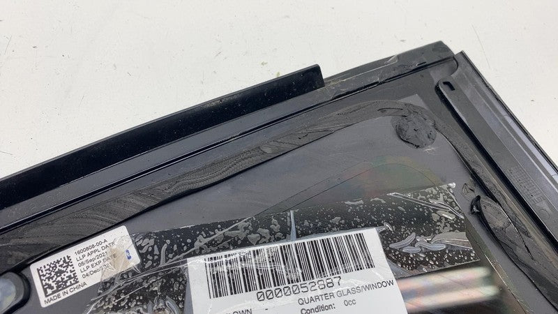 ⭕ 2020-2024 Model Y Rear Driver Side Quarter QTR Window Glass Left 160