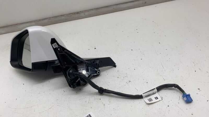 1594111-00-B 2020-2023 Tesla Model Y MY Driver Side Rear View Door Mirror Left LH White PPSW