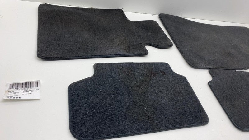 2021 BMW 530e G30 Front & Rear Interior Black Floor Cover Carpet Mat S