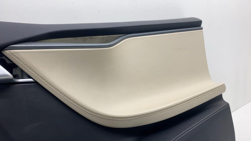 ⭕ 2016-2020 Model S Front Right Interior Door Panel Trim Card Cover 10