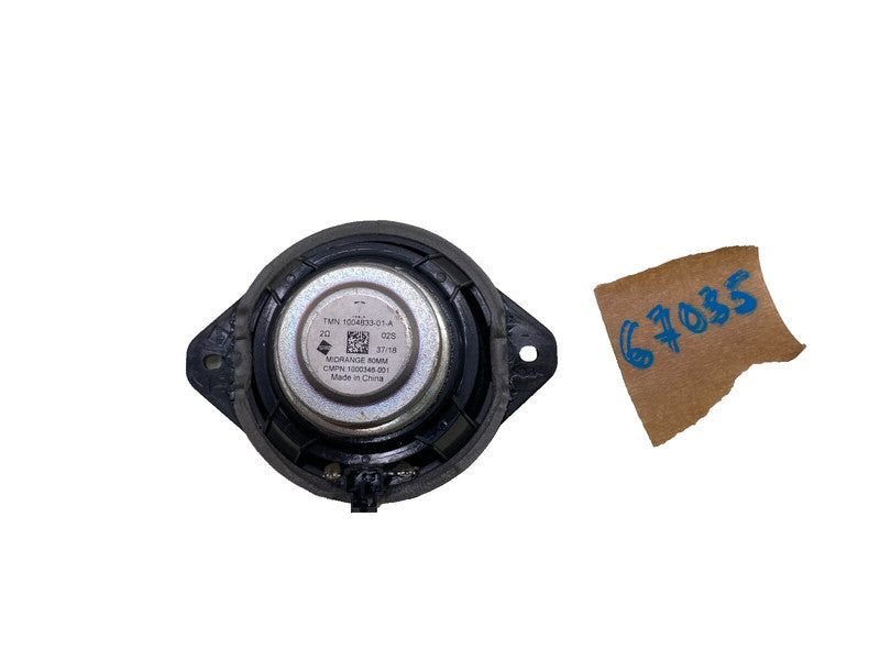 1004833 01 A ⭕ 12-20 Model S Front Dashboard Sound Mid-Range Audio Speaker 80MM 1004833-01-A