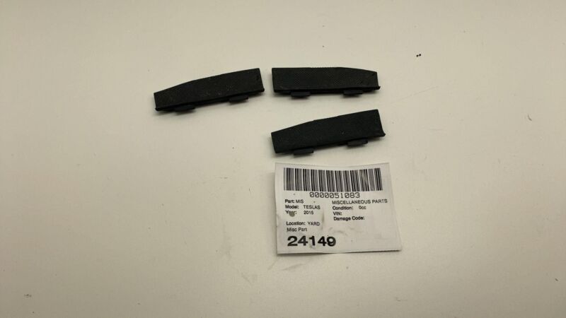 100296600B 2012-2020 Tesla Model S MS Set of 3 Front & Rear Left & Right Door Trim Pull Cup